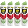 thumbnail image 1 of 4 Raid Essentials Ant Roach Killer Aerosol Spray Child Pet Safe Kill Insect 10oz, 1 of 5