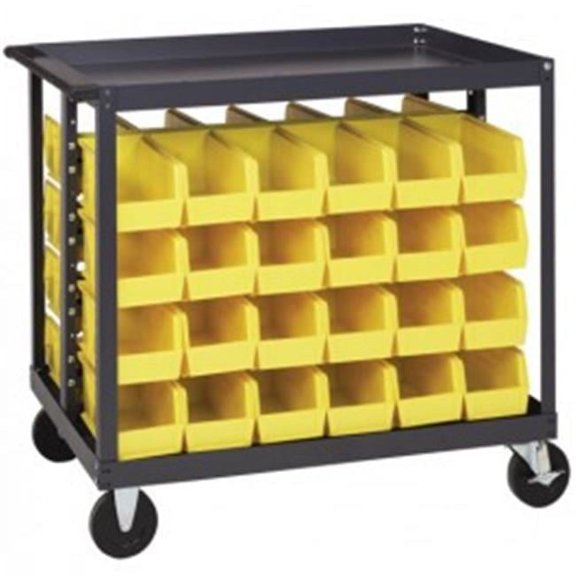 4-Rail Mobile Ergonomic Cart
