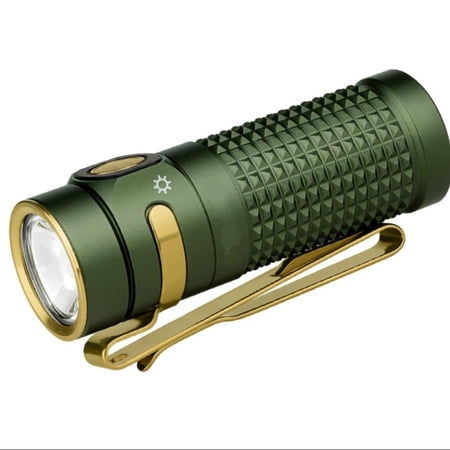 4 Rechargeable EDC Flashlight, LED Pocket Light 1300 Lumens with Magnetic Charging Cable, 6 Modes, IPX8 Waterproof Powerful Bright Flashlight for Home, Camping and Emergencies