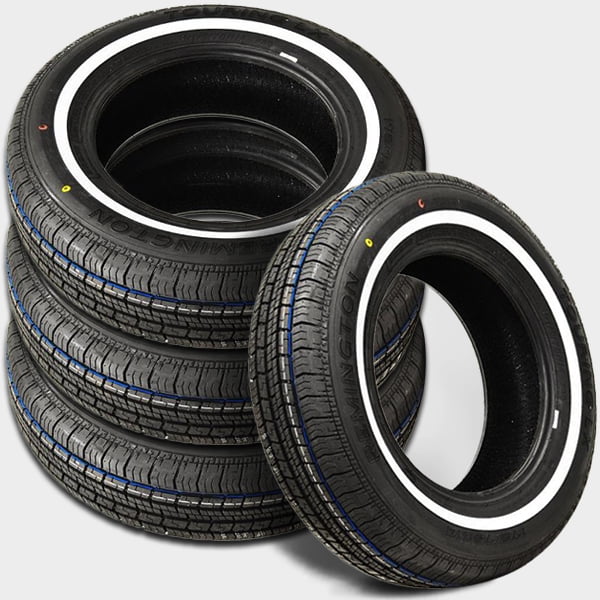 Remington LX Touring 155/80R13 79S Tires, WW White Wall, All Season, A/S, New 372012 / 155/80/13 / 1558013