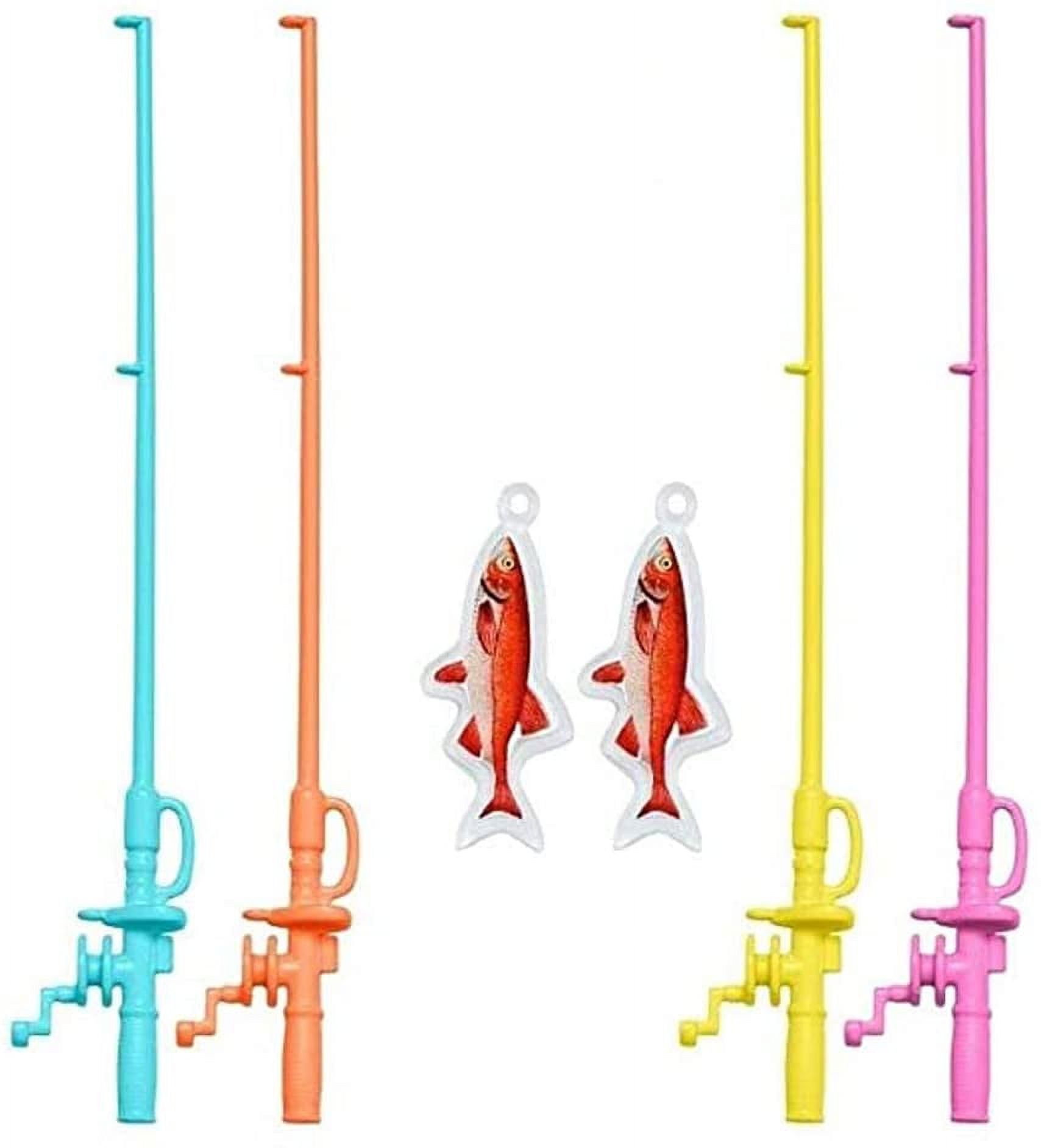 4 Replacement Fishing Poles and 2 Fish Replacement Parts for Barbie 3