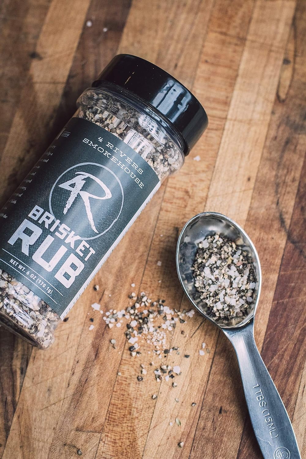 4 Rivers Brisket Dry Rub; MultiRegional BBQ Flavor, Gluten Free