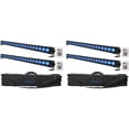 thumbnail image 1 of 4 Rockville BATTERY STRIP 24 Rechargeable RGBW DMX DJ Wash Light Bars+Carry Bags, 1 of 16