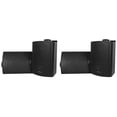 thumbnail image 1 of 4) Rockville HP5S Black 5.25" Outdoor/Indoor Home Theater Patio Swivel Speakers, 1 of 8