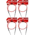 thumbnail image 1 of 4 Rockville RCGT3.0R 3'  1/4" TS to 1/4'' TS Guitar/Instrument Cable, 1 of 2