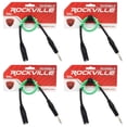 thumbnail image 1 of 4 Rockville RCXMB1.5G Green 1.5' Male REAN XLR to 1/4'' TRS Balanced Cables, 1 of 2
