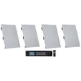 thumbnail image 1 of 4 Rockville WA6570 6.5" 70V Commercia In-Wall Speakers+Amp 4 Restaurant/Bar/Cafe, 1 of 14