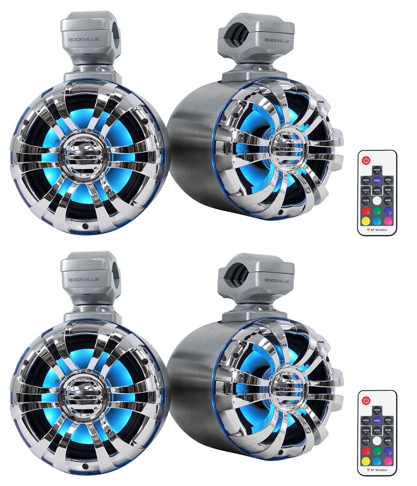 Rockville 6x9'' Marine Speakers Rockville WB65KLED