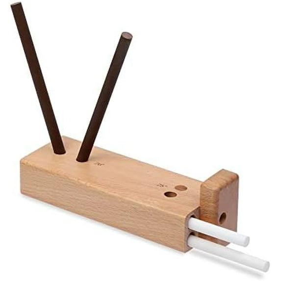 4-Rod Turn Box, Ceramic Sharpener Rod from Kitchen Sharpening Tool, Portable Manual Ceramic Sharpening Rod$$