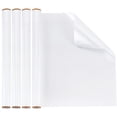 4 Roll Dry Erase Board Sticker PP Whiteboard Stickers Refridgerator ...