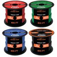 thumbnail image 2 of Audiopipe 12 Gauge Car Audio Primary Wire - 500ft Roll Blue - Power/Ground/Remote 2 of 2