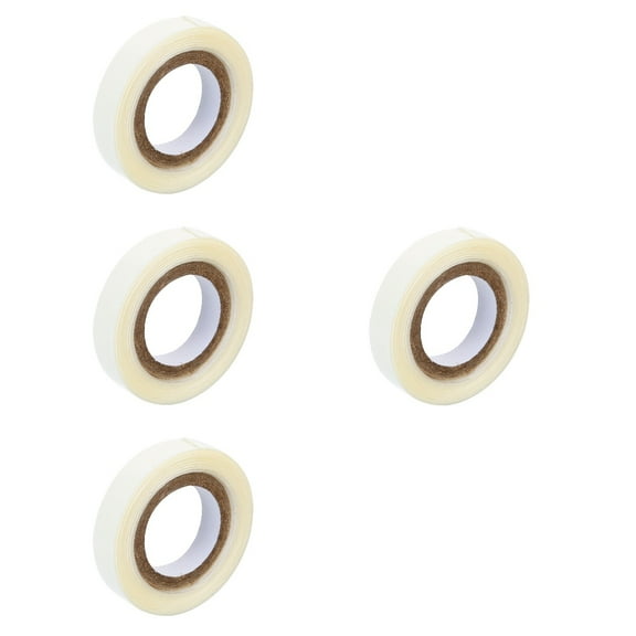 4 Rolls Lace Front Wig Tape Adhesive Hair Wig Tape for Hair Pieces and Hair Extension 3 Yards