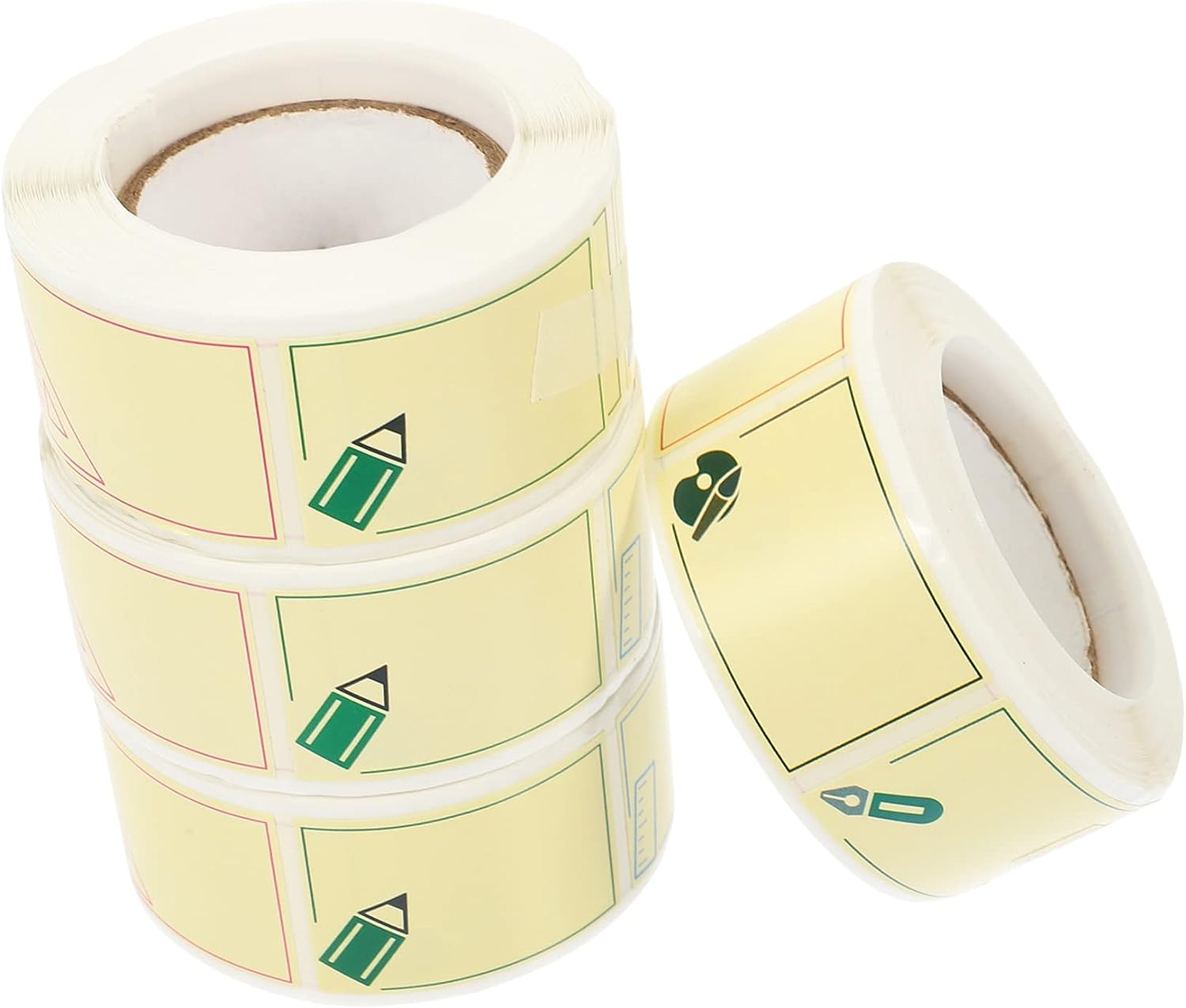 4 Rolls Name Tag Baby Bottles Baby Stickers Customize Stickers Cacti