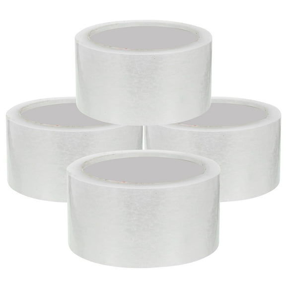 Toyandona Box Sealing Tape Clear Stick BOPP 4 Rolls