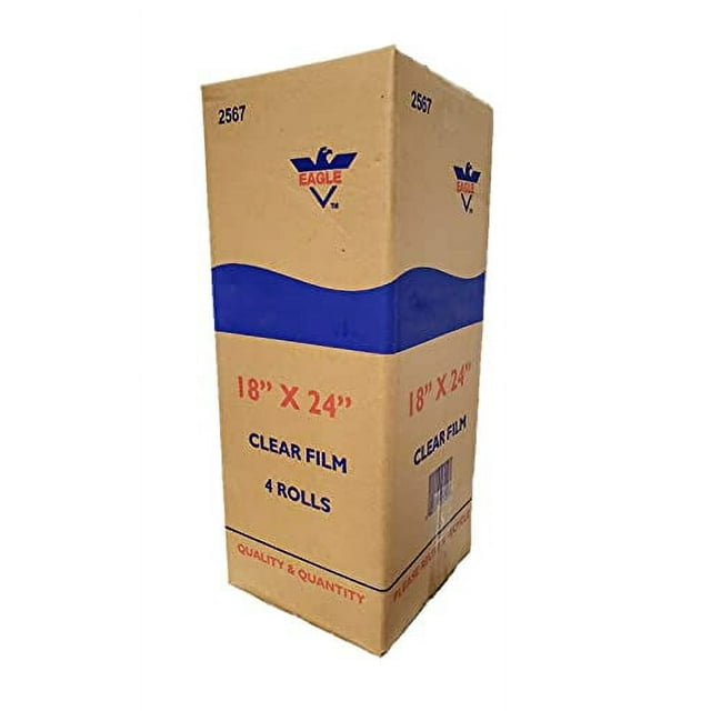 4 Rolls Plastic Roll Bags for Fruits, Vegetable, Bread, Food Storage