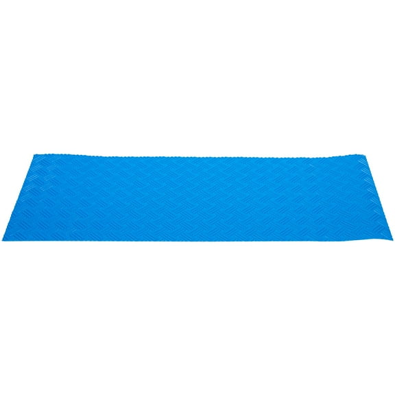 4 Rolls Pool Underlay Foam Pool Mat Swimming Pool Ladder Step Pads 91x23cm Blue