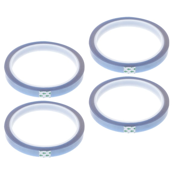 FELTECHELECTR Sublimation Tape Heat Tape Blue 4 Rolls No Residue After Peeling