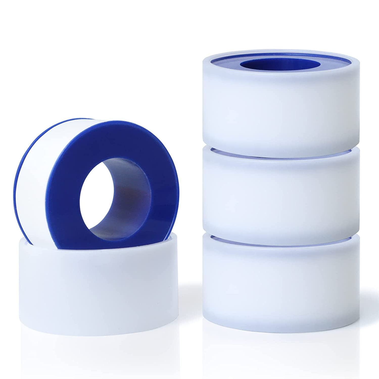 4 Rolls Teflon Tape,Plumbers Tape(3\\/4 Inch X 520 Inches),PTFE Tape