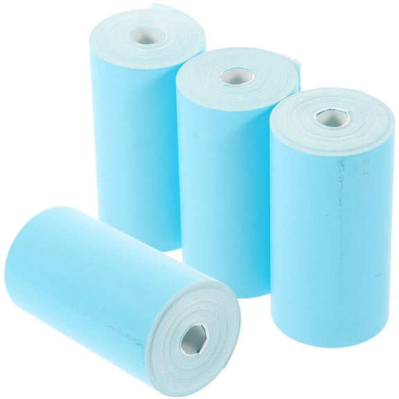 NICERIO 4 Rolls of Thermal Cash Register Paper for Supermarket and Shop