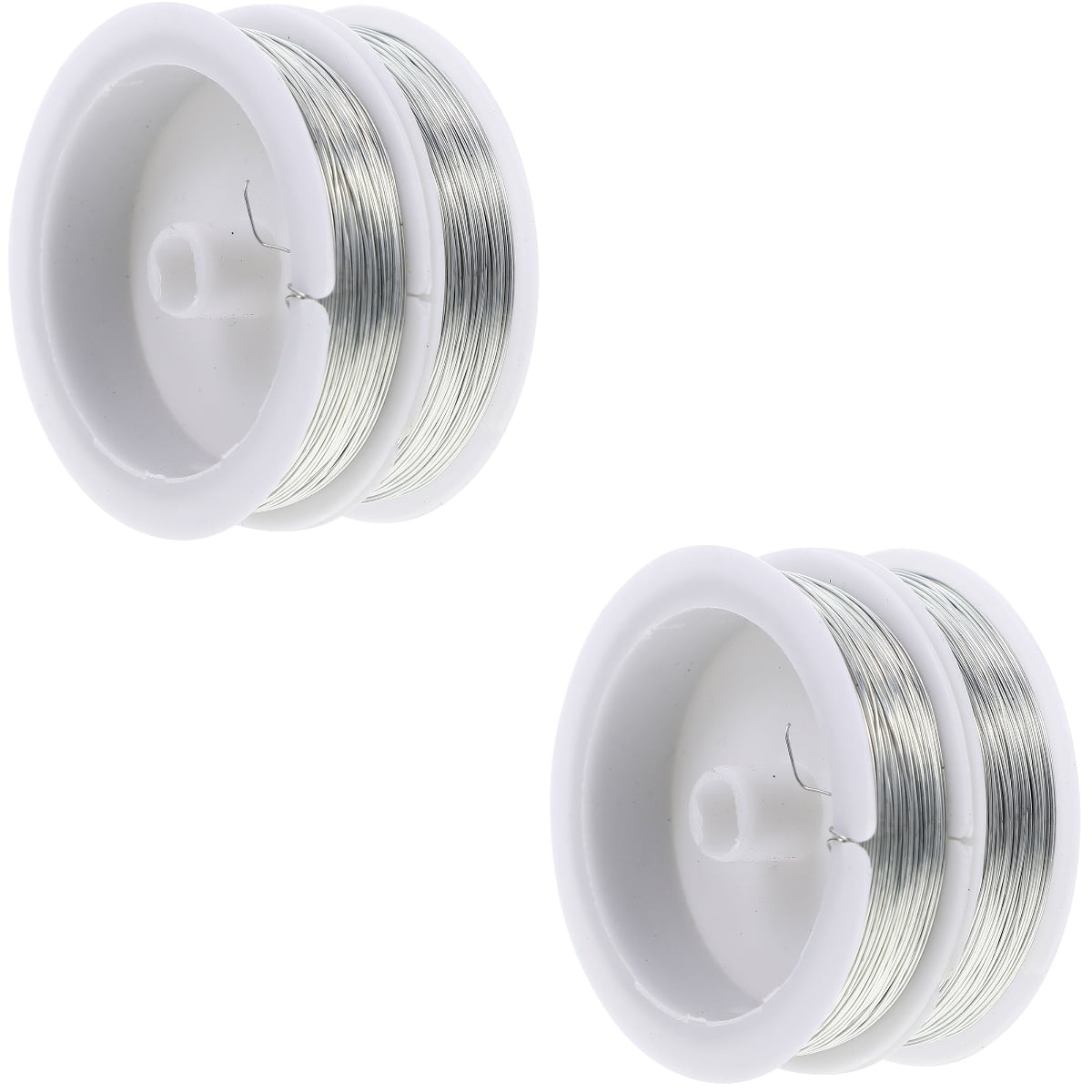 4 Rolls of Artificial Flower Stem DIY Wires Practical Craft Jewelry