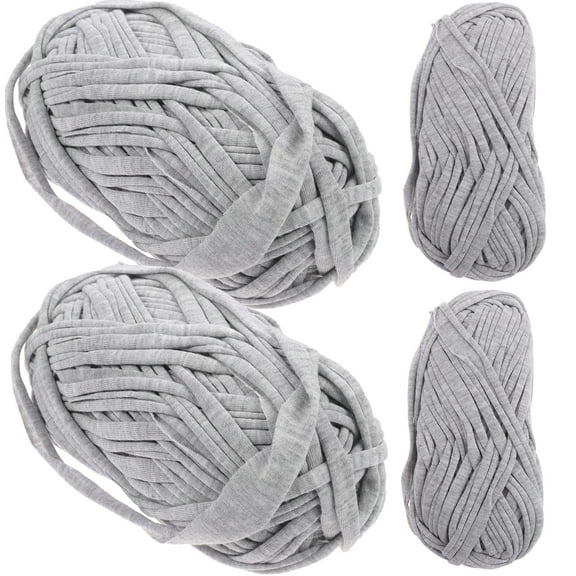 Raindrops 4 Rolls Ball Of Wool Yarn Bulk Knitting Kit Soft Fluffy Yarn Kit Beginner Skeins Polyester