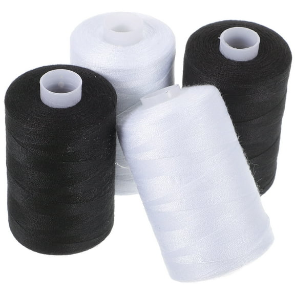 4 Rolls of Set Household Sewing Supplies Portable Sewing Kit Professional Thread Set