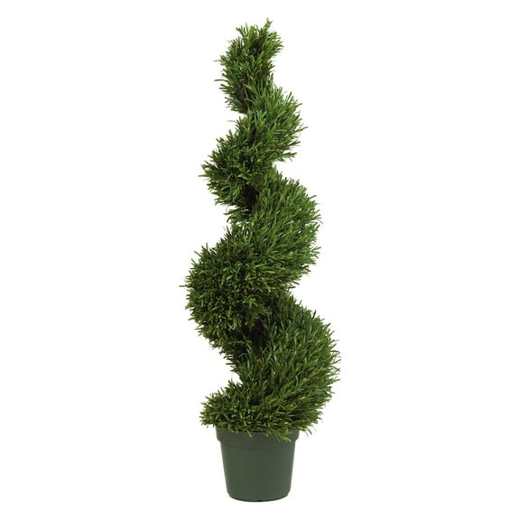 4' Rosemary Spiral Silk Tree