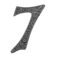 thumbnail image 1 of 4'' Rough Iron Address Number 7 - Black, 1 of 1