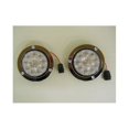 thumbnail image 1 of 4" Round 10 LED Clear White Reverse Light Kits / Stainless Steel Flange Mount, 1 of 3