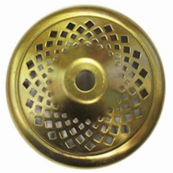 4"Round Perforated Solid Brass Vase Cap for Lamp Fixtures & Many Crafts