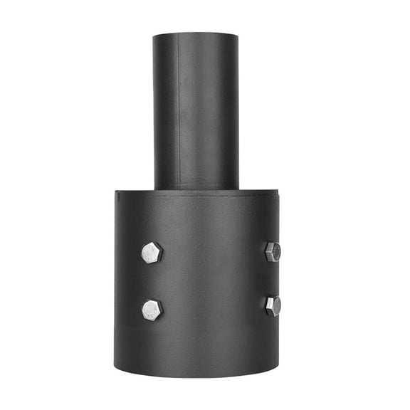 4" Round Pole Tenon Adaptor,Steel Pole Top Mounting Bracket for Slip Fit