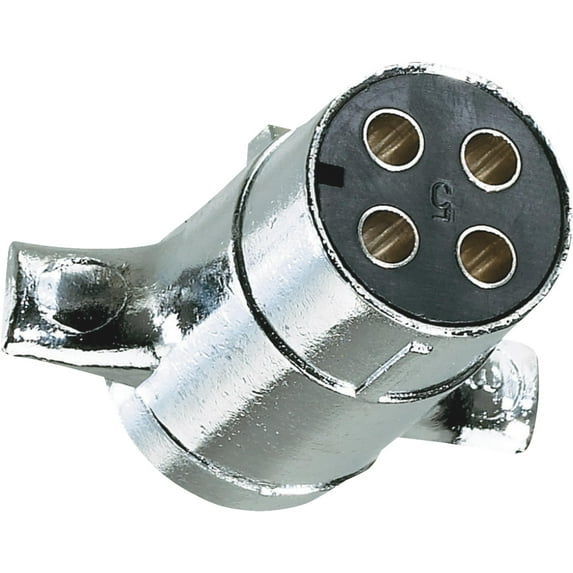 4 Round Trailer Side Connector