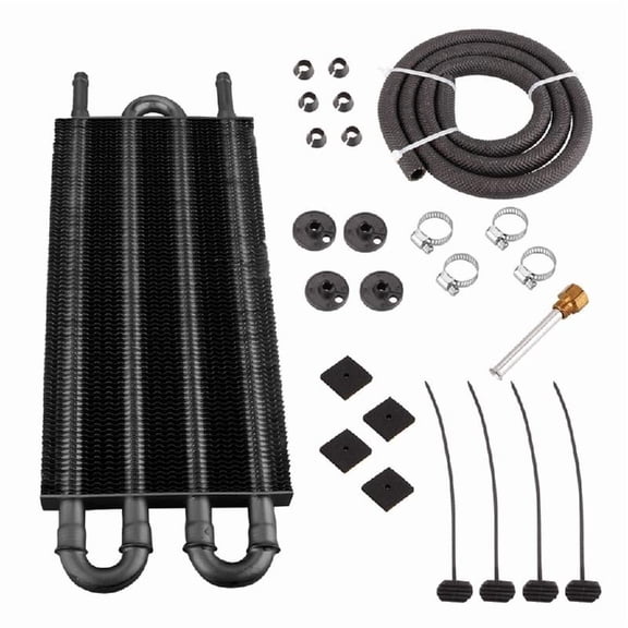 4 Row 6 Row 8 Row Heavy Duty Remote Transmission Oil Cooler Radiator Converter