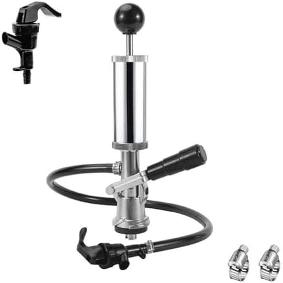 4" S-System Keg Tap Beer Tap Keg Pump Beer Keg Tap Beer Taps For Kegs Keg Pump Taps For Beer Keg Tap Kit Keg Pump Tap Keg Hand Pump Picnic Tap Party Tap