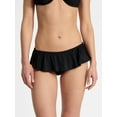 thumbnail image 1 of No Boundaries Solid Skirtini Swim Bottoms, Women’s, 1 of 5