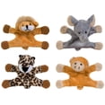 thumbnail image 1 of 4 Safari Animals - Cute Plush Animal Magnets - Locker Critters - Fridge Magnet - Cute - Magnets in Hands and Feet Fun Decoration, 1 of 5