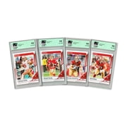 4 San Francisco 49ers PGI 10 Donruss Football 2024 Graded Trading Card Team Set