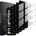 4 Screen Protector for 17 6.3-Inch with 4 Camera Lens Protector, Anti ...