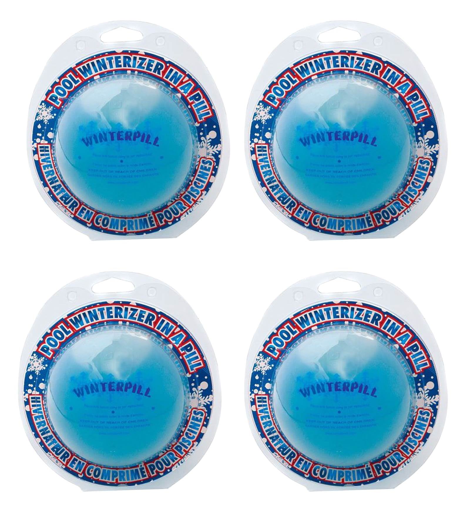 4) SeaKlear AquaPill WinterPill Winterizer Swimming Pool Pods 30K Gal