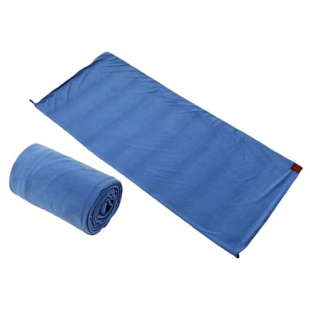 4 Season Adult Lightweight Warm Fleece Sleeping Bag for Camping Hiking Indoor Napping