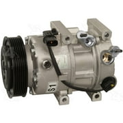 4-Seasons 178317 A/C Compressor, With clutch Fits select 2011-2014 HYUNDAI SONATA, 2011 KIA OPTIMA