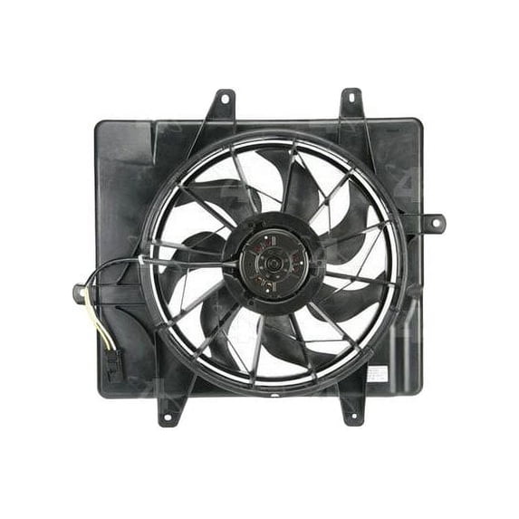 4-Seasons 75308 Cooling Fan Assembly For Chrysler PT Cruiser, Single fan