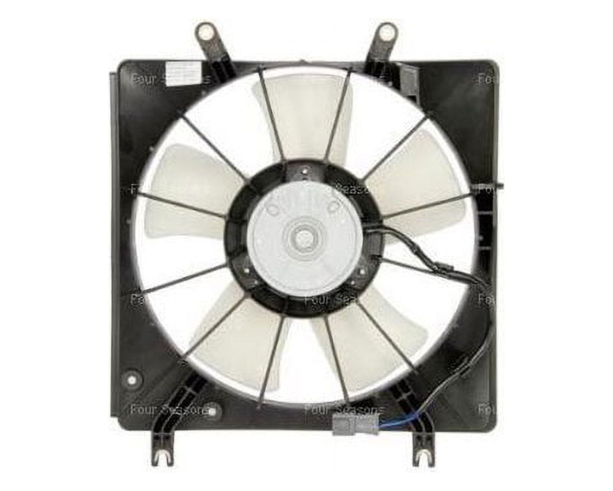 4-Seasons 75347 Cooling Fan Assembly For Honda Accord, Single fan
