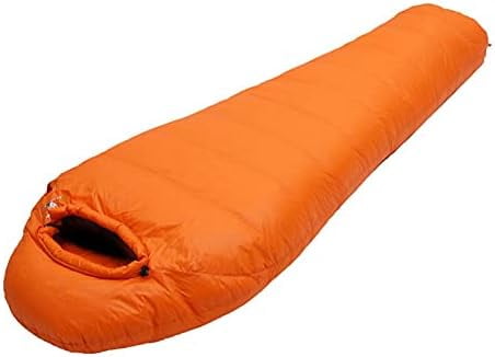 4 Seasons Camping Goose Down Sleeping Bag, Mummy Down Sleeping Bag, Soft Touch, Compression Stuff Sack