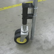 4 Seasons Gate Wheel with Spring Suspension, 400-Lb. Capacity, 8in. x 3in. Dual Tires, Model# GW-400FF