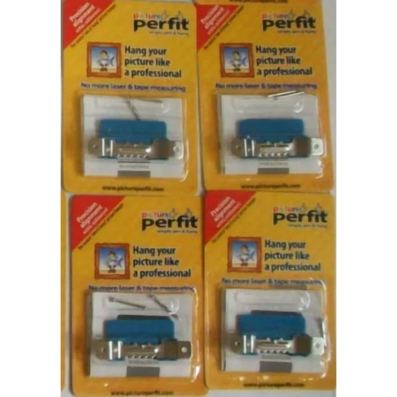 (4) Self Adhesive 1-1/2" Sawtooth Picture Frame Hangers W/ Nails