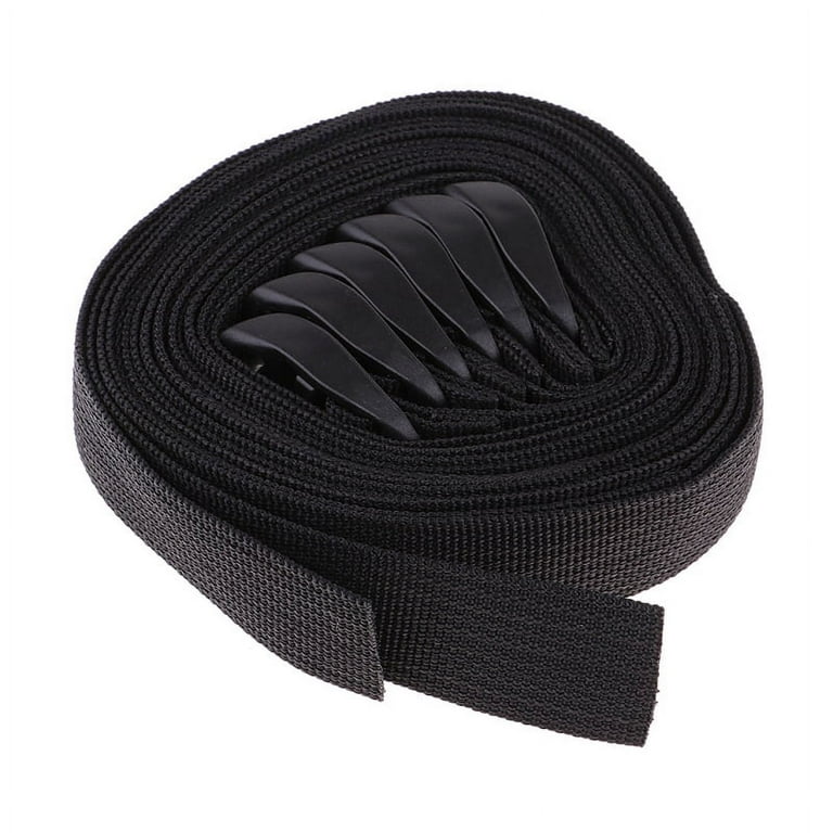 4 Set 1 Inch Nylon Webbing Straps with Adjuster Buckle for DIY Making  Luggage Strap, Backpack Repairing, Outdoor Sports