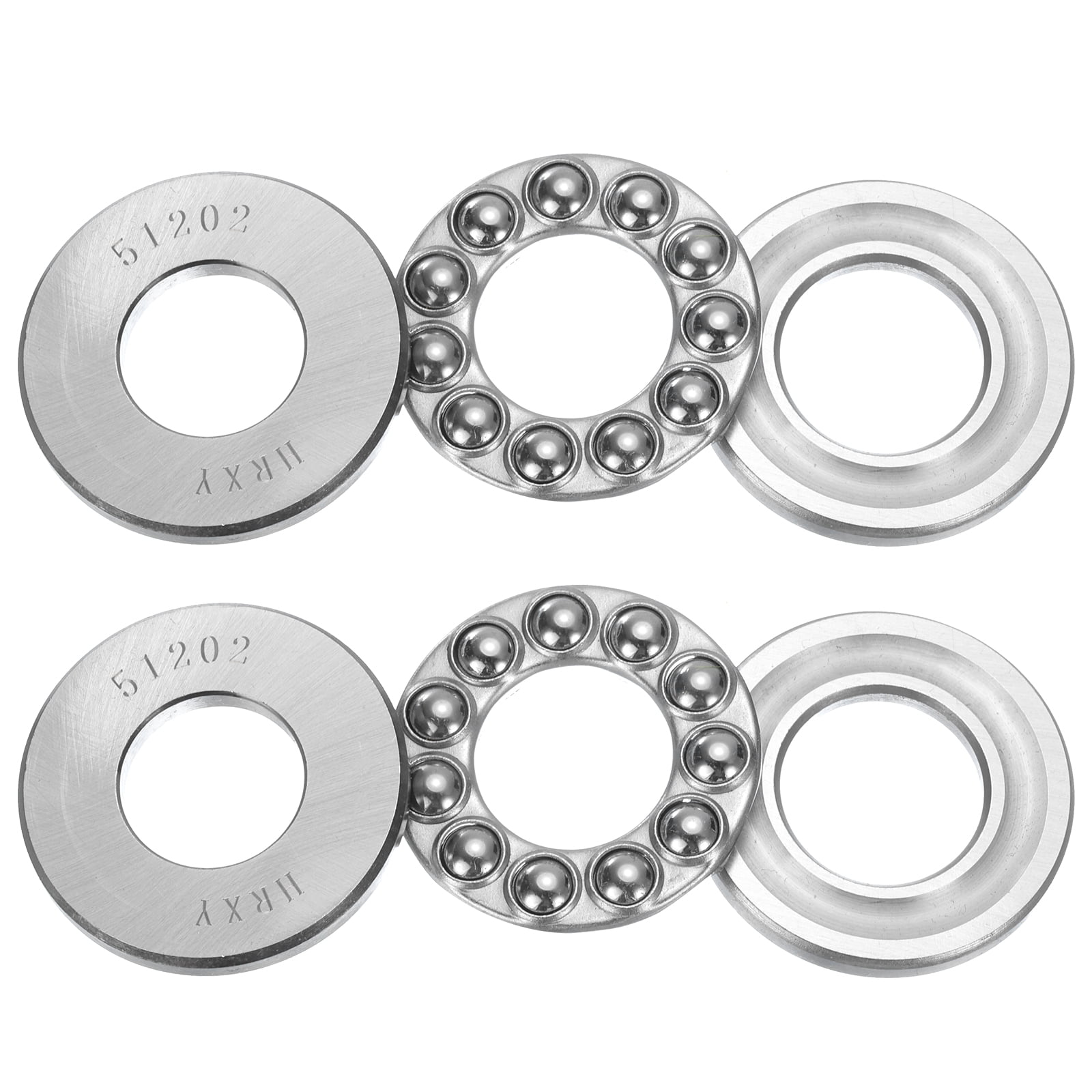 Roulements à Billes 51202 B.12mm Ext 32mm Int 15mm Acier à Roulement