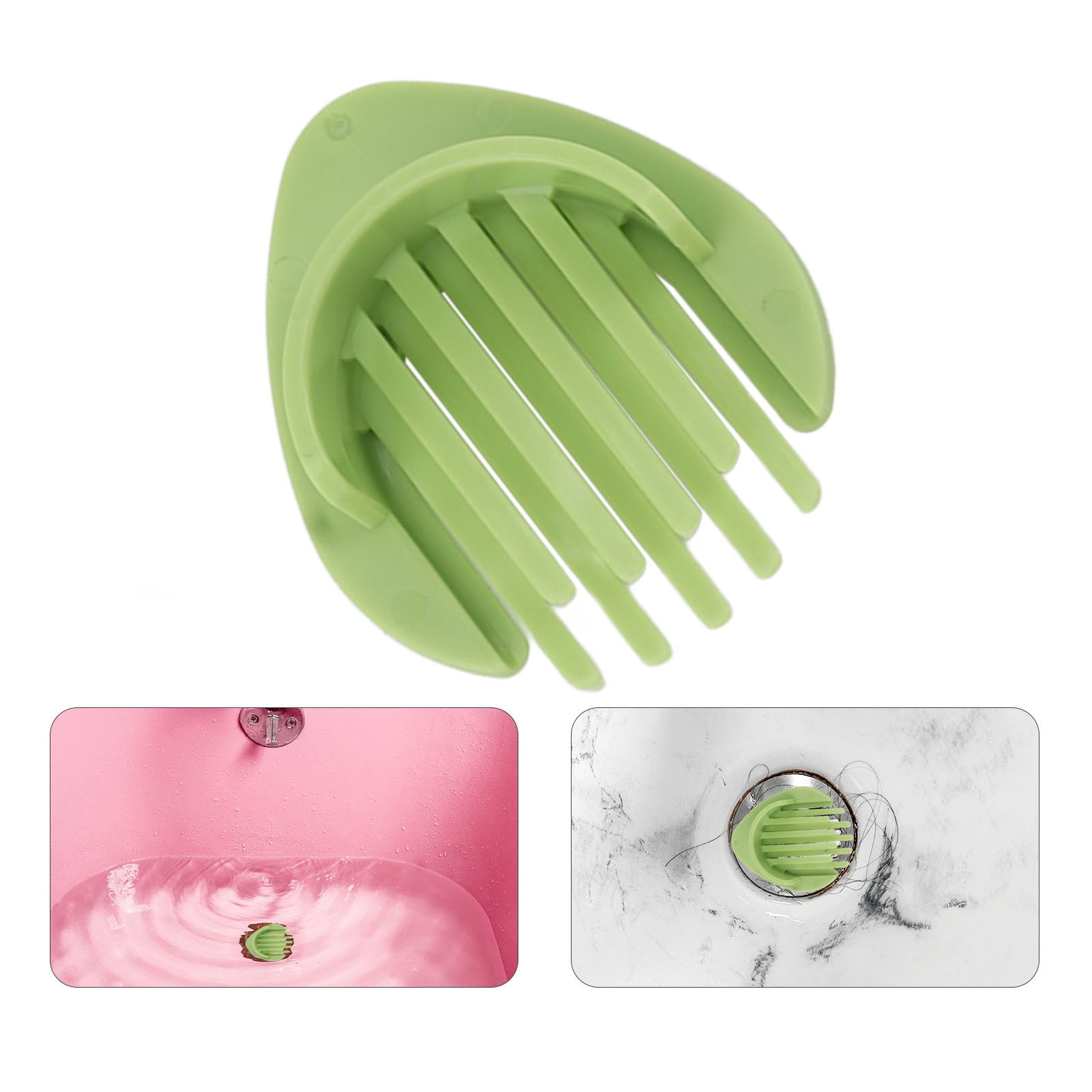 4 Set 8 Pcs Plastic Bathtub Drain Hair Catcher, Easy To Clean And Disassemble, Anti Clogging