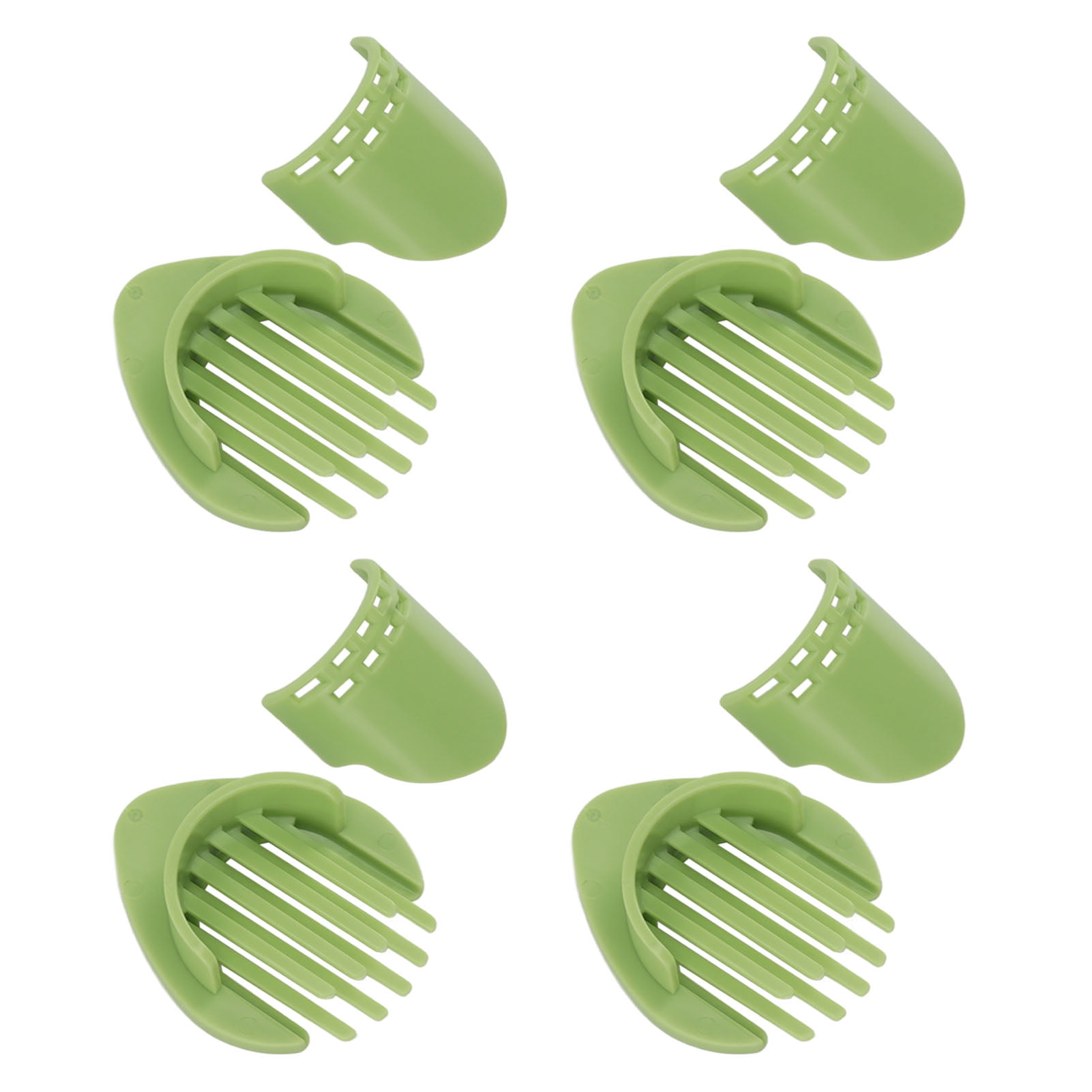 4 Set 8 Pcs Plastic Bathtub Drain Hair Catcher, Easy To Clean And